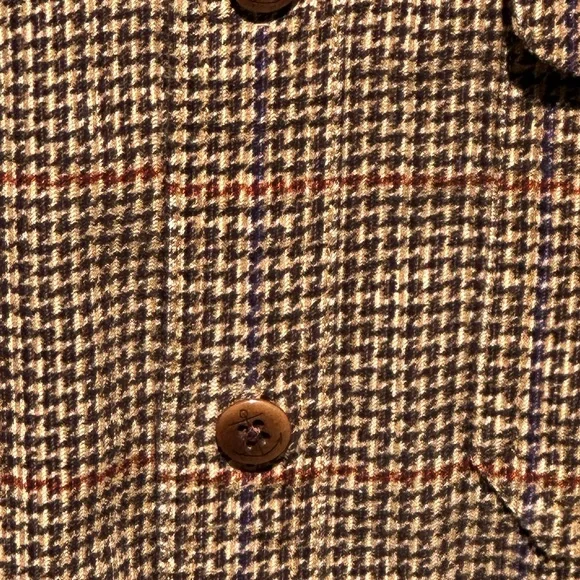 J. Crew Men’s Brown Houndstooth Shacket - NWT - M - - Picture 10 of 14